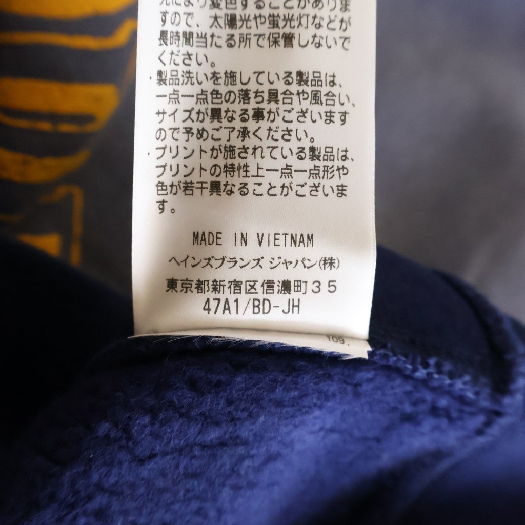 CHAMPION(チャンピオン) REVERSE WEAVE MISSOURI SPARTANS リバースウィーブ ランタグ 復刻 プリント 刺繍 スウェット トレーナー ネイビー 220635