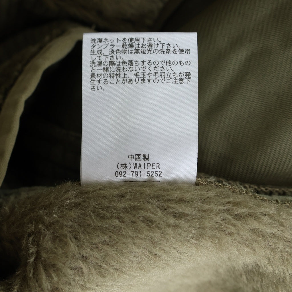 WAIPER.inc(ワイパー) ECWCS GEN3 POLARTEC HIGHLOFT 米軍 ミリタリー ポーラーテック フリースジャケット カーキ WP1043