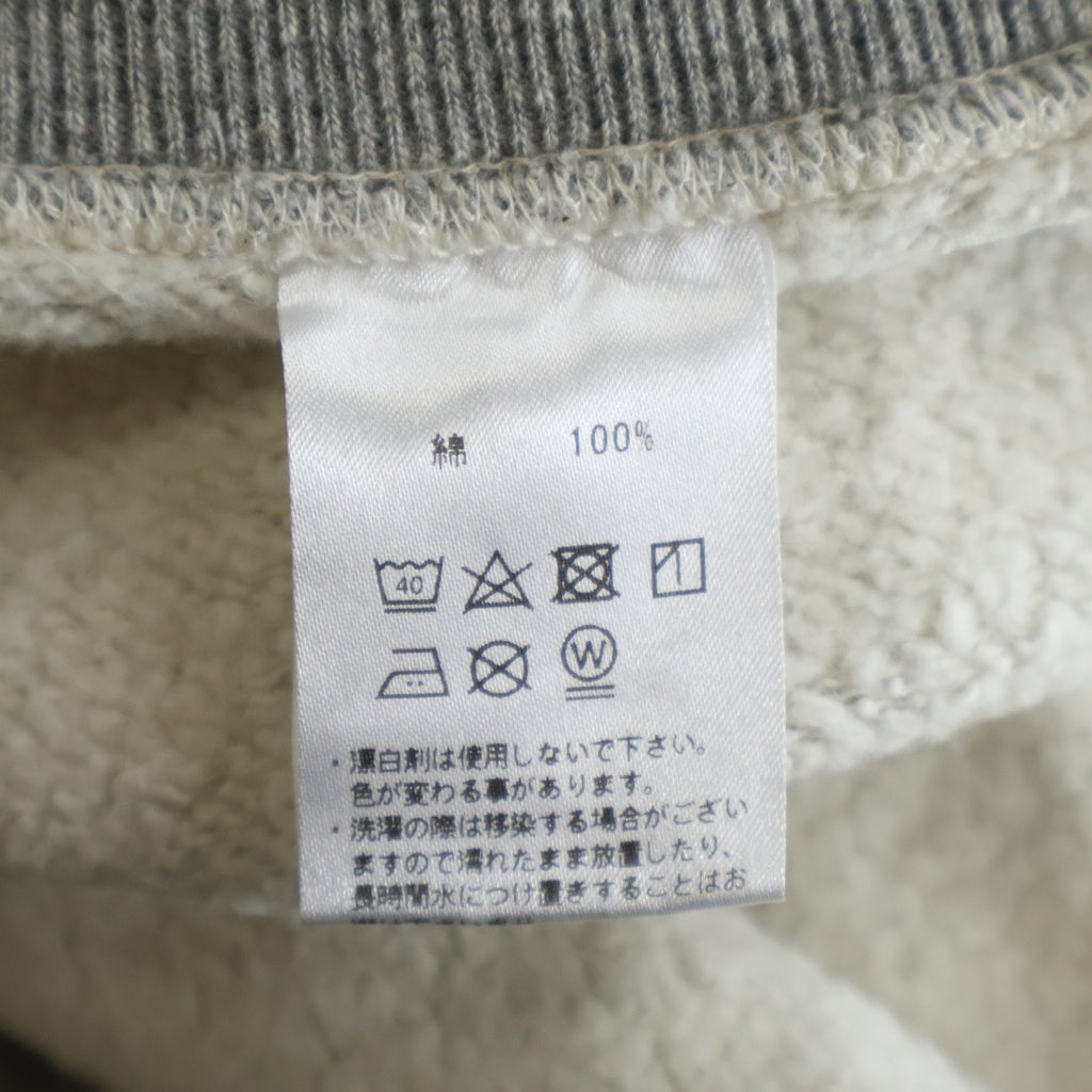 JELADO(ジェラード) ×A.G.SPALDING S/S SWEAT TEE エージースポルディング クルーネック スウェット 半袖Tシャツ カットソー グレー AG81234