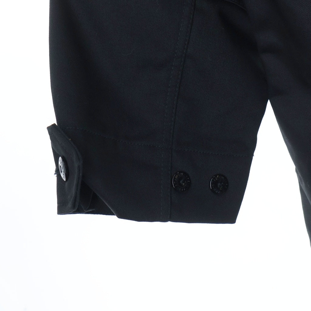 WTAPS ダブルタップス 23AW GUARDIAN JACKET CTPL TWILL コットン ポリエステル混紡 ガーディアン ミリタリー シャツジャケット ブラック 232WVDT-JKM01 WTAPS(ダブルタップス) 23AW GUARDIAN JACKET CTPL TWILL コットン