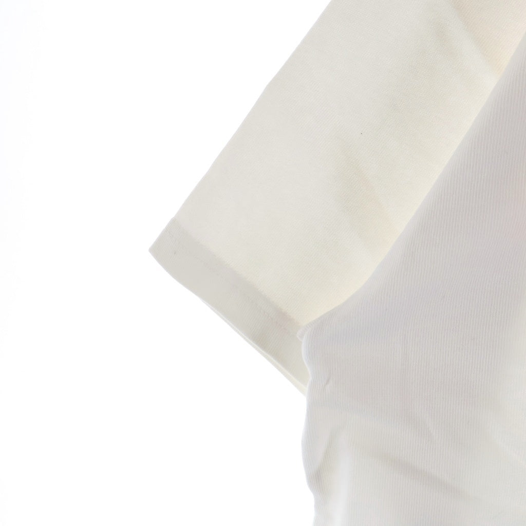 WIND AND SEA(ウィンダンシー) CRACK P DYE S/S TEE クラックロゴプリント クルーネック 半袖Tシャツ カットソー ホワイト WDS-O-SEA-23-Q4-CS-02