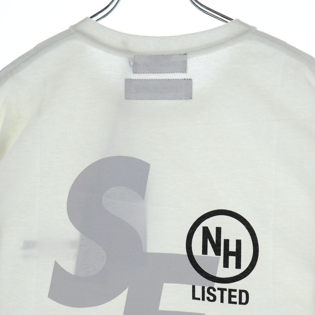 WIND AND SEA(ウィンダンシー) 21SS ×NEIGHBORHOOD NHWDS-2/C-TEE.SS ネイバーフッド ロゴプリント 半袖Tシャツ カットソー ホワイト 211ELWSN-STM02S
