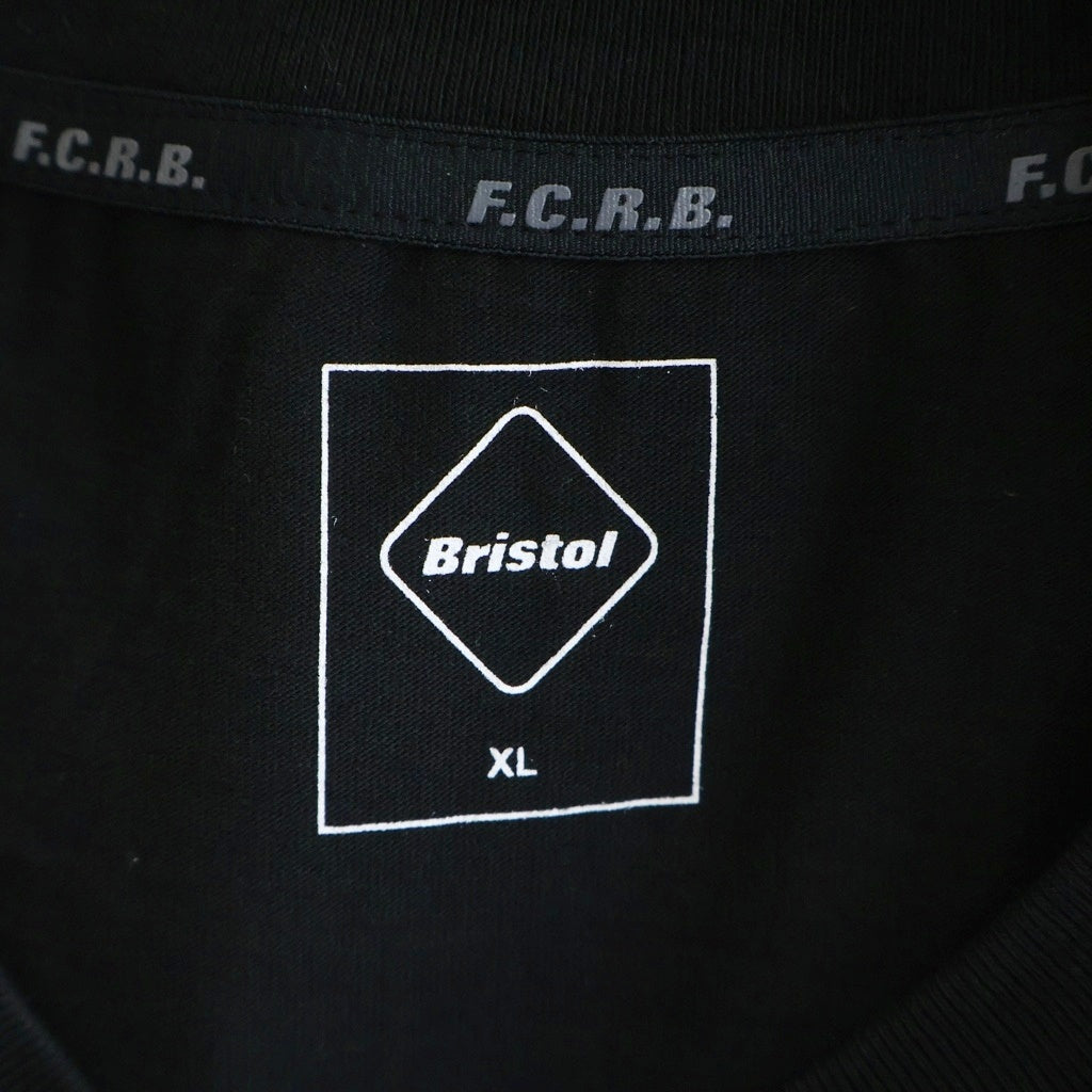 F.C.R.B./F.C.Real Bristol/FCRB(エフシーアールビー/エフシーレアルブリストル) ×WIND AND SEA BRISTOL SEA TEAM TEE クルーネック 半袖Tシャツ カットソー ブラック FCRB-220156