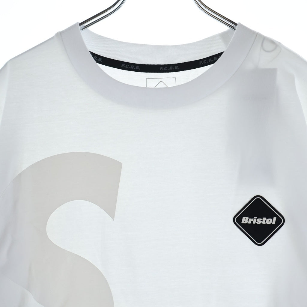 F.C.R.B.(エフシーアールビー) ×WIND AND SEA EMBLEM LOGO TEE ウィンダーシー クルーネック 長袖Tシャツ カットソー ホワイト FCRB-220154