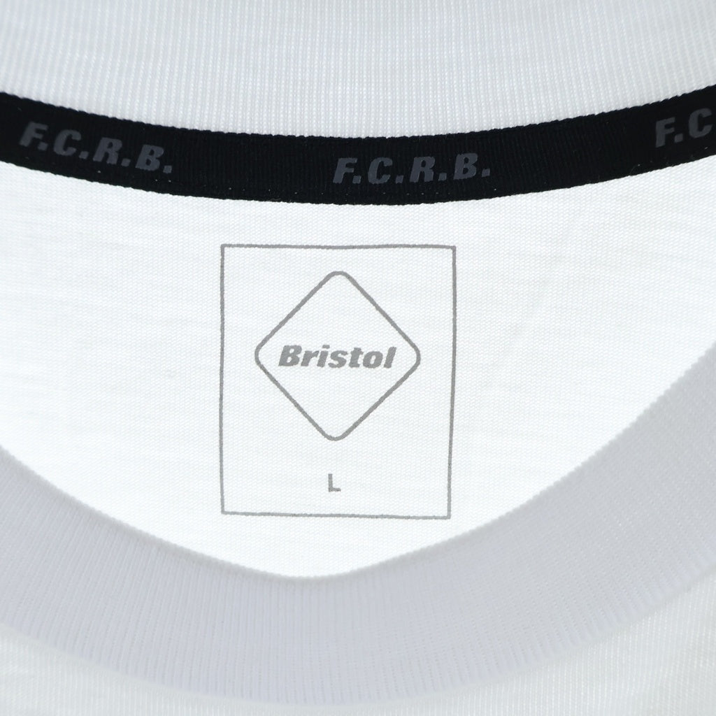F.C.R.B.(エフシーアールビー) ×WIND AND SEA EMBLEM LOGO TEE ウィンダーシー クルーネック 長袖Tシャツ カットソー ホワイト FCRB-220154