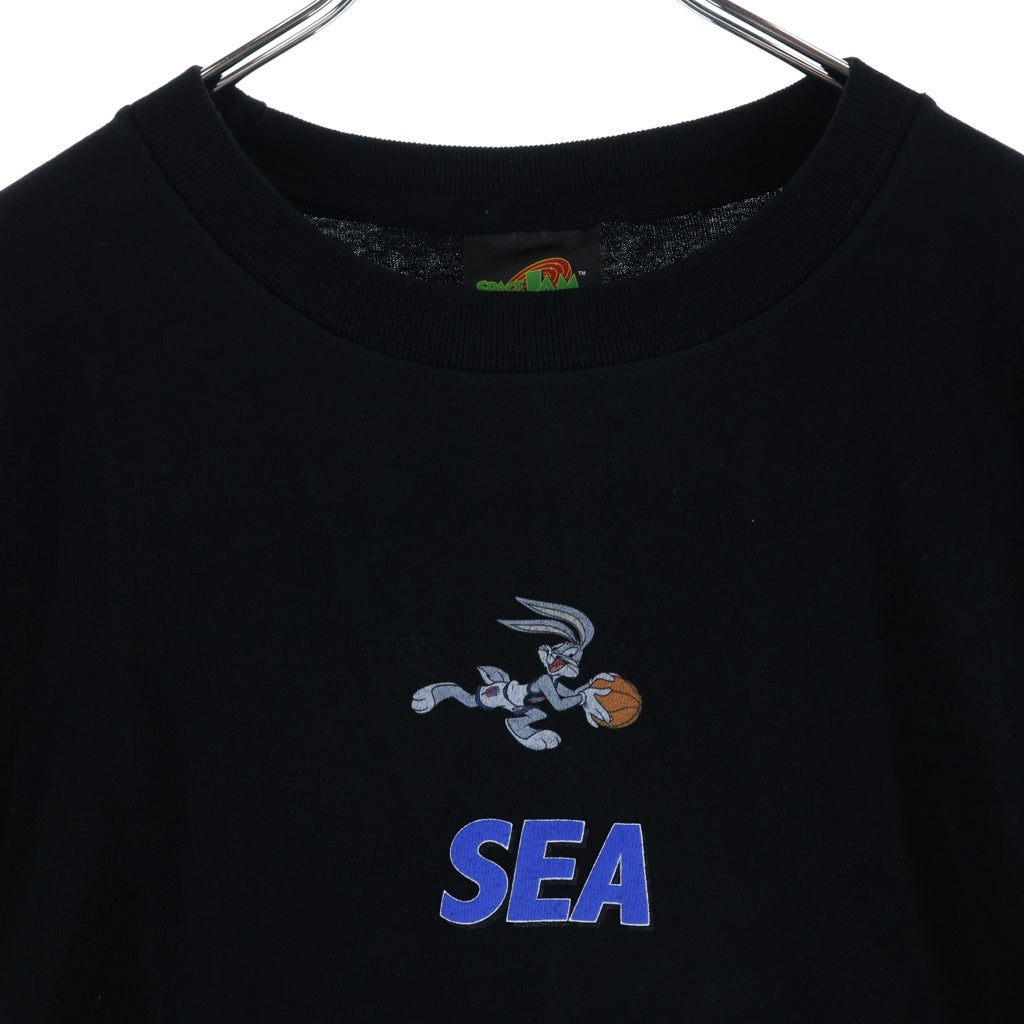 WIND AND SEA(ウィンダンシー) 22SS ×スペース ジャム 25周年記念 バグ バニー シー クルーネック 半袖Tシャツ WDS-SPJ-06
