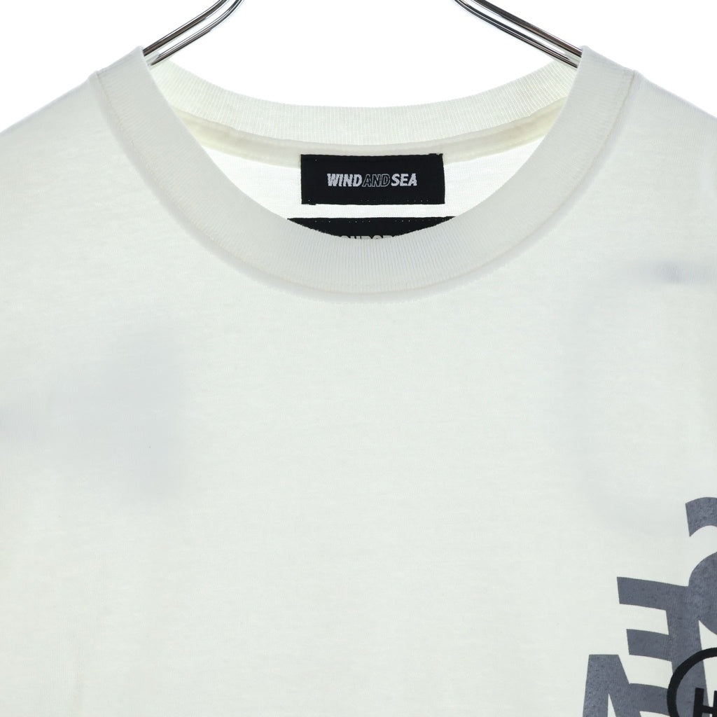 WIND AND SEA(ウィンダンシー) ×NEIGHBORHOOD CASETIFY ネイバーフッド ケースティファイ プリント Tシャツ クルーネック 半袖Tシャツ カットソー ホワイト 211EL04N-STM01S