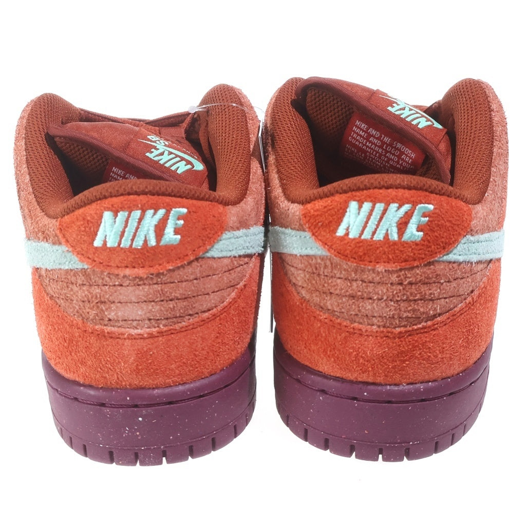 NIKE SB(ナイキエスビー) DUNK LOW PRM MYSTIC RED AND ROSEWOOD DV5429-601 ダンク プレミアム ミスティックレッド アンド ローズウッド ローカットスニーカー US11/29cm