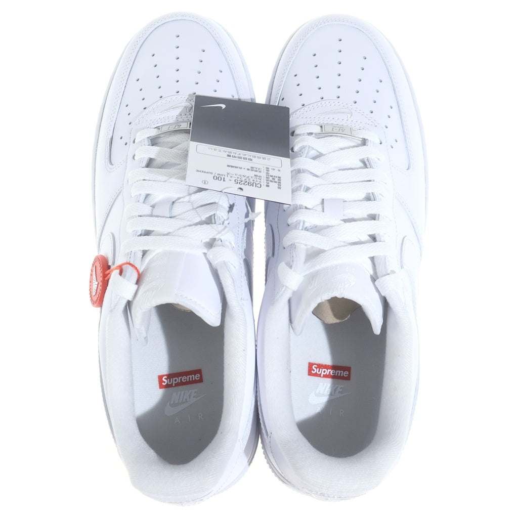 NIKE(ナイキ) ×SUPREME AIR FORCE1 LOW CU9225-100 シュプリーム エアフォース1 ローカットスニーカー ホワイト US10.5/28.5cm