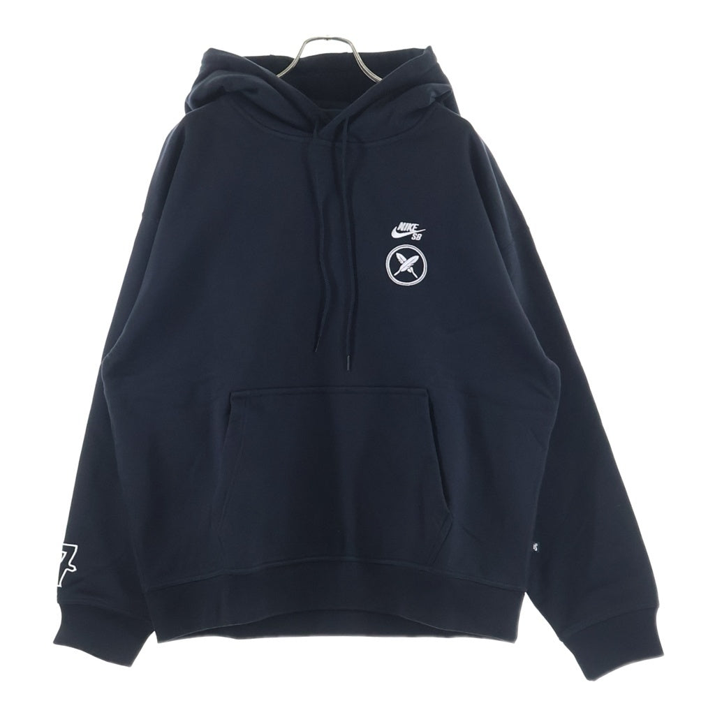 NIKE SB(ナイキエスビー) ×YUTO HORIGOME SKATEBOARD FLEECE Hooded PULLOVER PARKA 堀米 雄斗 スケートボード フリース プルオーバー パーカー ブラック FN0552-010