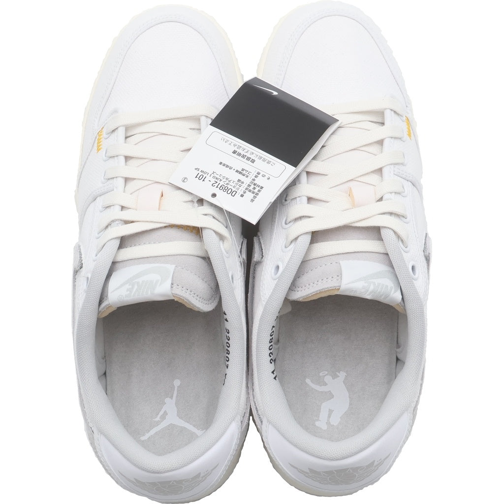 NIKE(ナイキ) ×UNION AIR JORDAN1 LOW KO WHITE CANVAS DO8912-101 ユニオン エアジョーダン1 ホワイト キャンバス ローカットスニーカー ホワイト US11/29cm