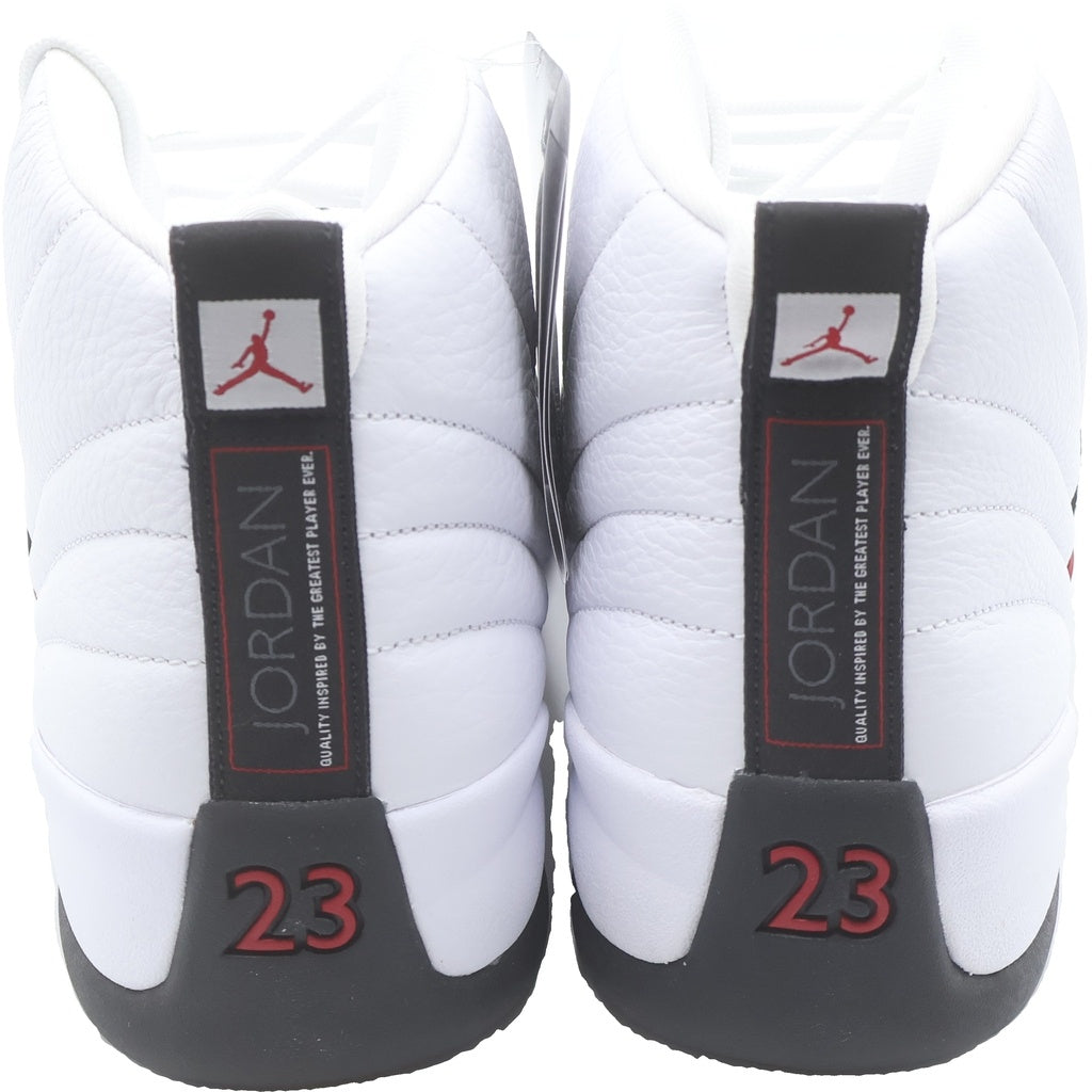 NIKE(ナイキ) AIR JORDAN12 RETRO TAXI FLIP CT8013-162 エアジョーダン12 レトロ タクシーフリップ ハイカットスニーカー ホワイト/ブラック US11/29cm