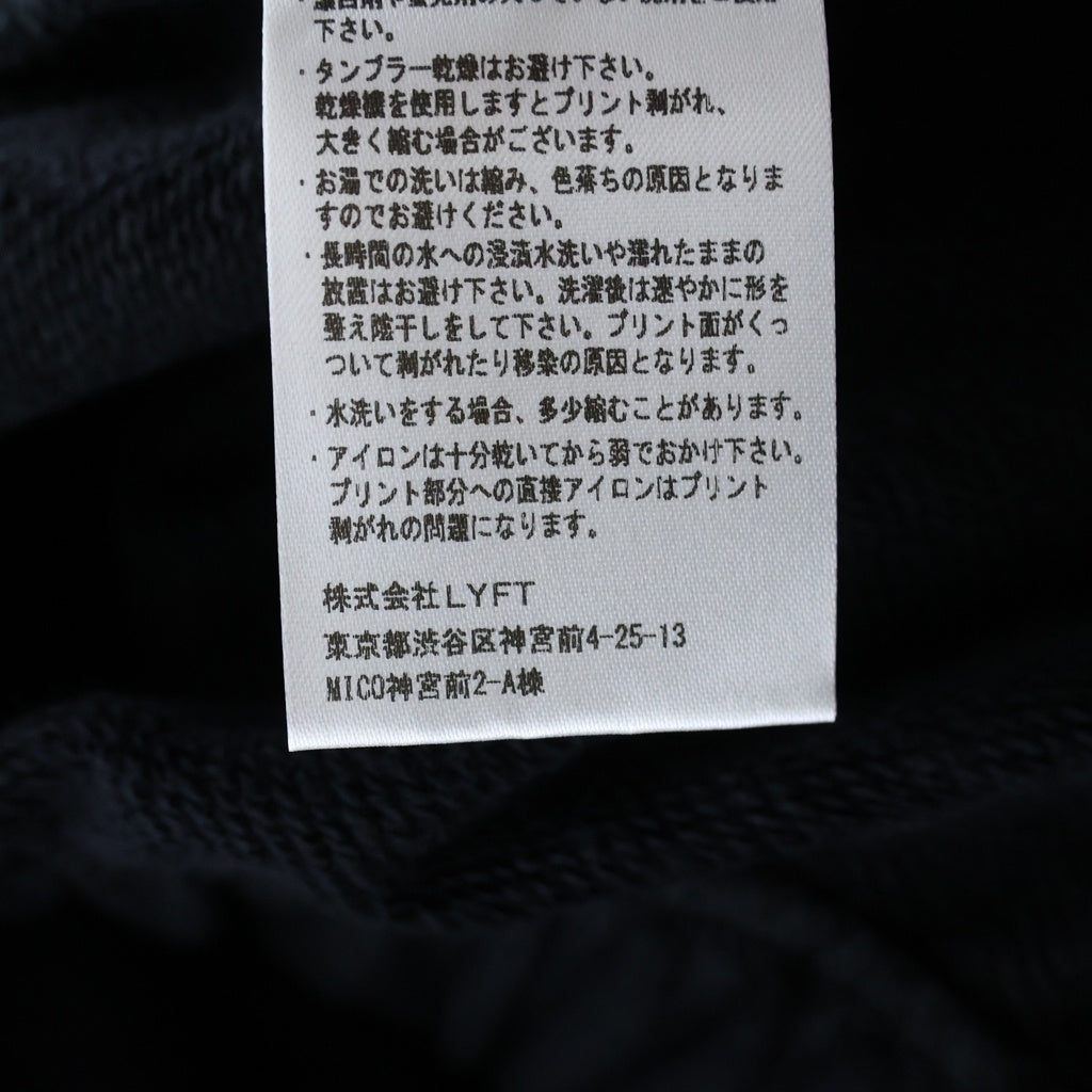 WIND AND SEA(ウィンダンシー) 23SS ×LYFT STRETCH UTILITY SHORTS リフト ストレッチ スウェット ショーツ ハーフパンツ ブラック WDS-C-LYFT-23-Q4-08