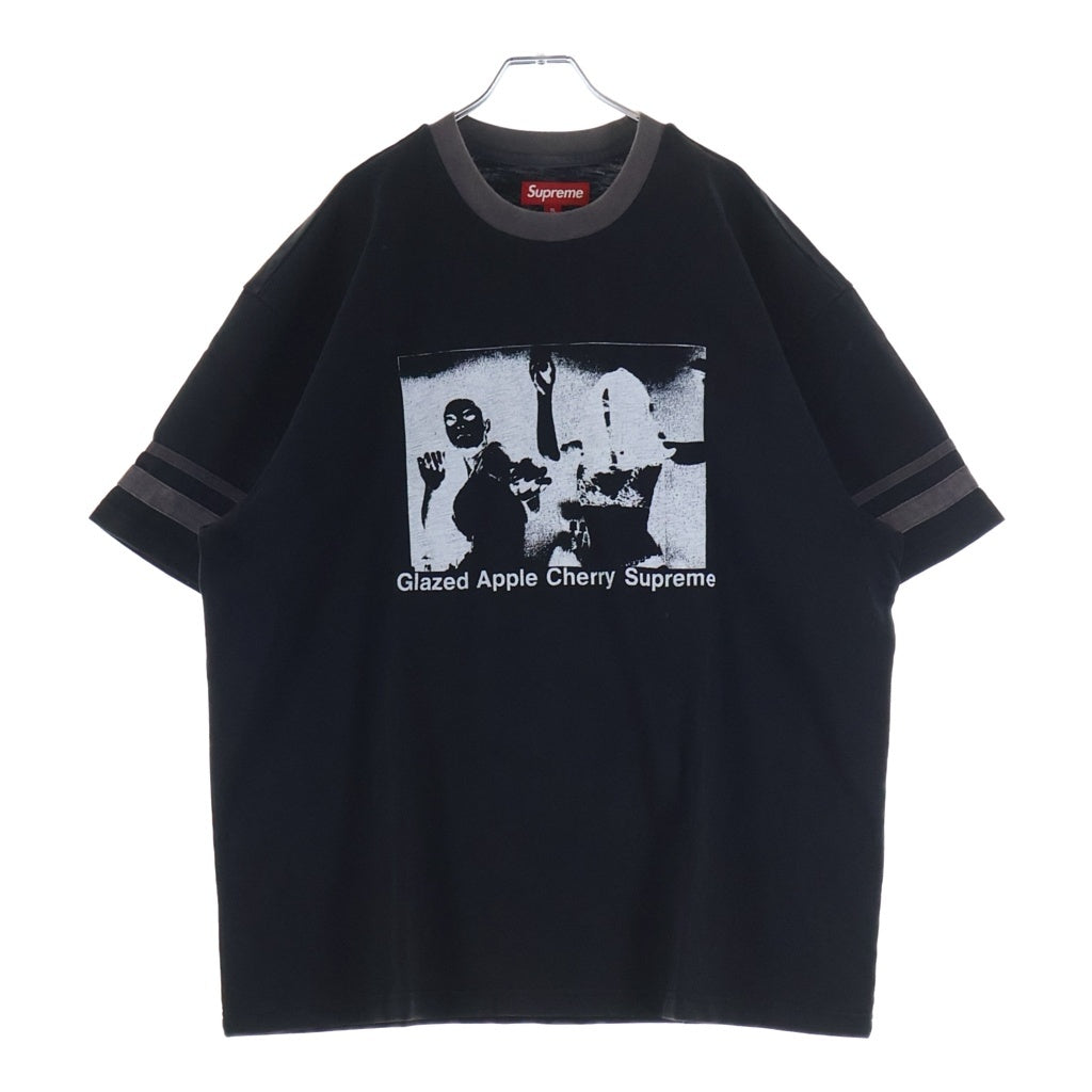 SUPREME(シュプリーム) 23AW Glazed Athletic S/S Top グラーズ アスレチック プリント 半袖Tシャツカットソー ブラック