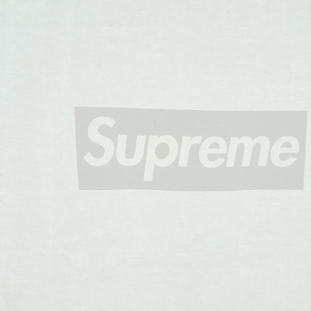 SUPREME(シュプリーム) 23SS Tonal Box Logo Tee トーナル ボックスロゴプリント半袖Tシャツカットソー ホワイト