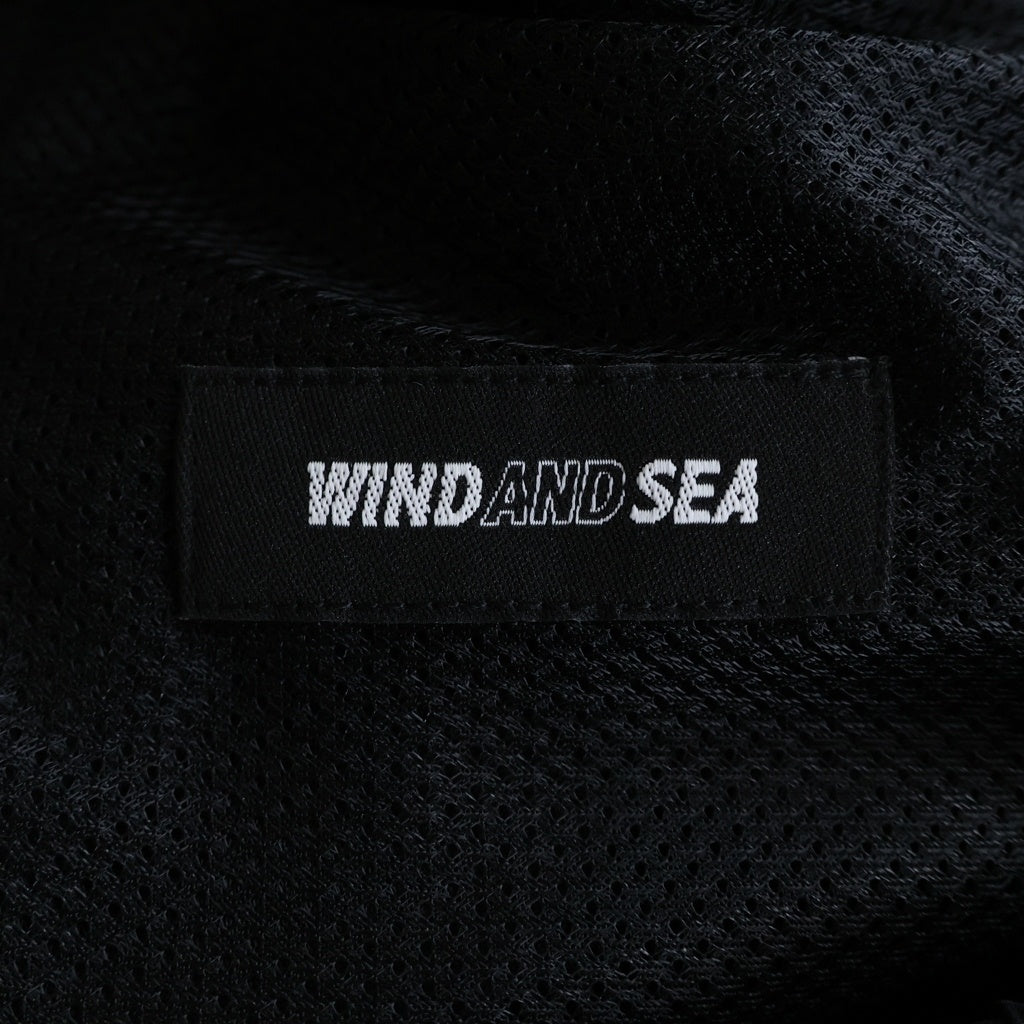 WIND AND SEA(ウィンダンシー) 24SS BALLOON CHINO PANTS バルーン チノ ロングパンツ ブラック WDS-O-BALL-24-Q1-PT-01