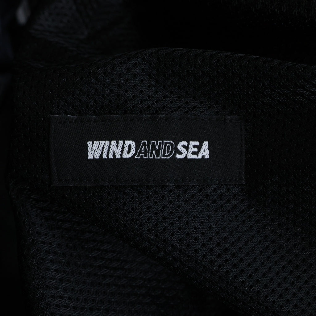 WIND AND SEA(ウィンダンシー) 24SS BALLOON CHINO PANTS バルーン チノ ロングパンツ ブラック WDS-O-BALL-24-Q1-PT-01