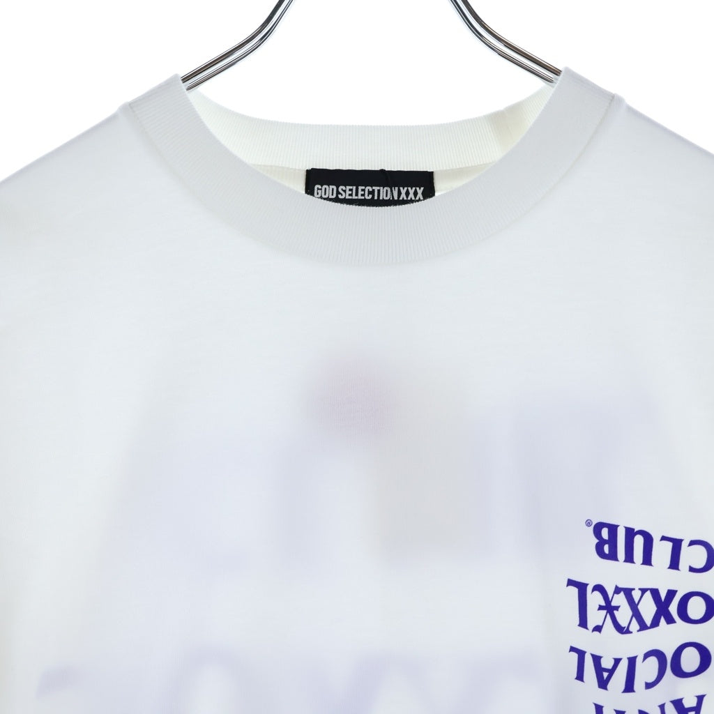 GOD SELECTION XXX(ゴッドセレクショントリプルエックス) 21SS ×アンチソーシャル ソーシャルクラブ プリント 長袖Tシャツ GX-S21-ASLT-01