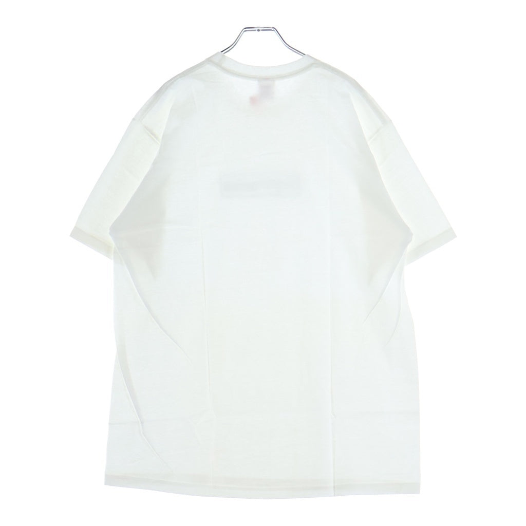 SUPREME(シュプリーム) 21SS ×KAWS Chalk Logo Tee カウズ チョーク ボックスロゴ クルーネック 半袖 Tシャツ カットソー ホワイト