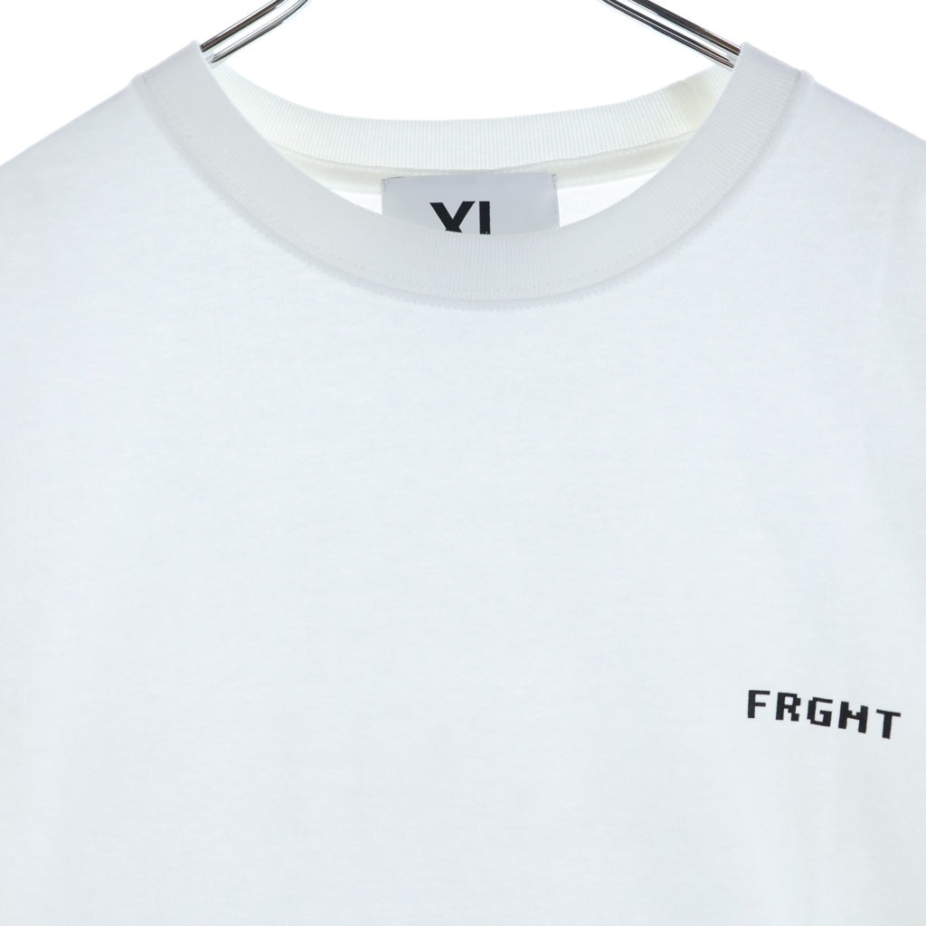 FRAGMENT DESIGN(フラグメントデザイン) ロゴプリントクルーネック半袖Tシャツカットソー ホワイト
