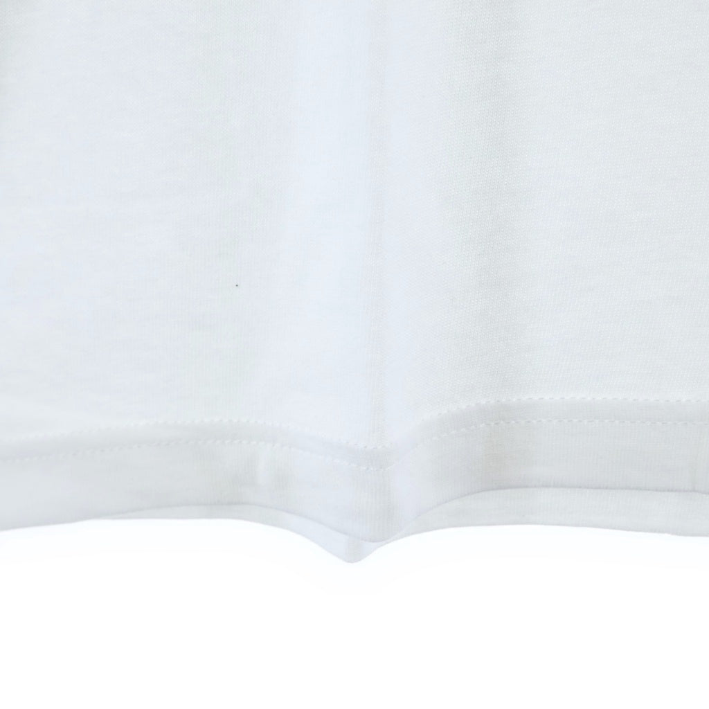 FRAGMENT DESIGN(フラグメントデザイン) ロゴプリントクルーネック半袖Tシャツカットソー ホワイト