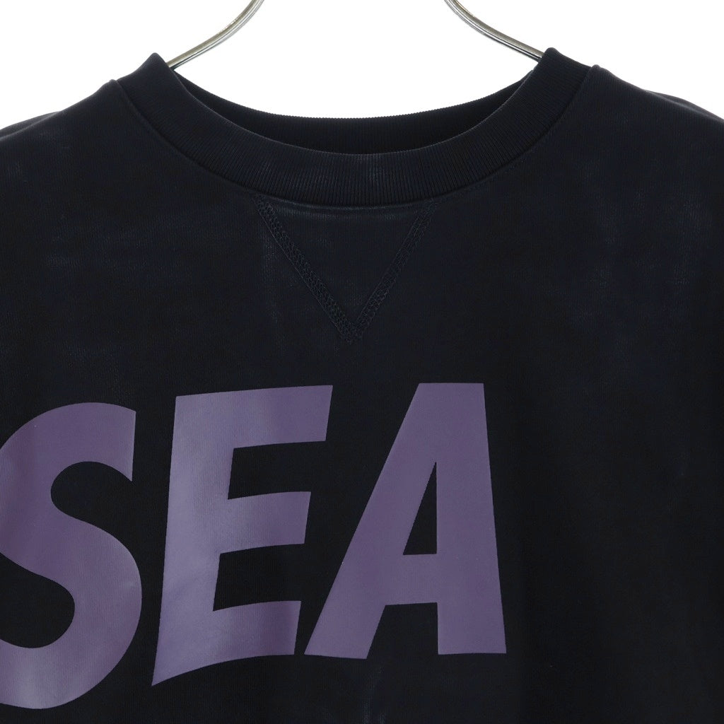 WIND AND SEA(ウィンダンシー) 23AW ロゴプリントクルーネック