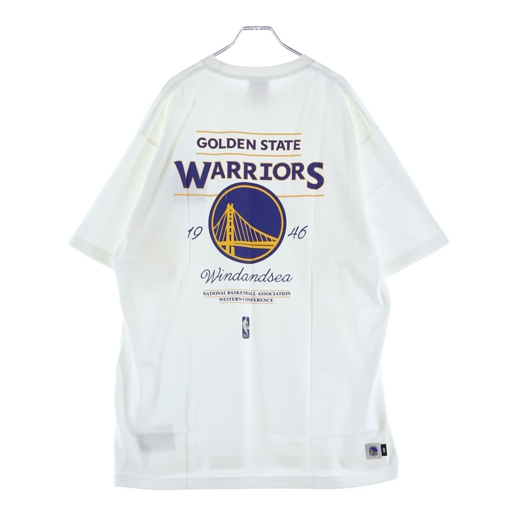 WIND AND SEA(ウィンダンシー) ×NBA PLAYOFFS TEE プレイオフ クルーネック半袖Tシャツカットソー ホワイト WDS-C-NBAPO-23-Q4-01