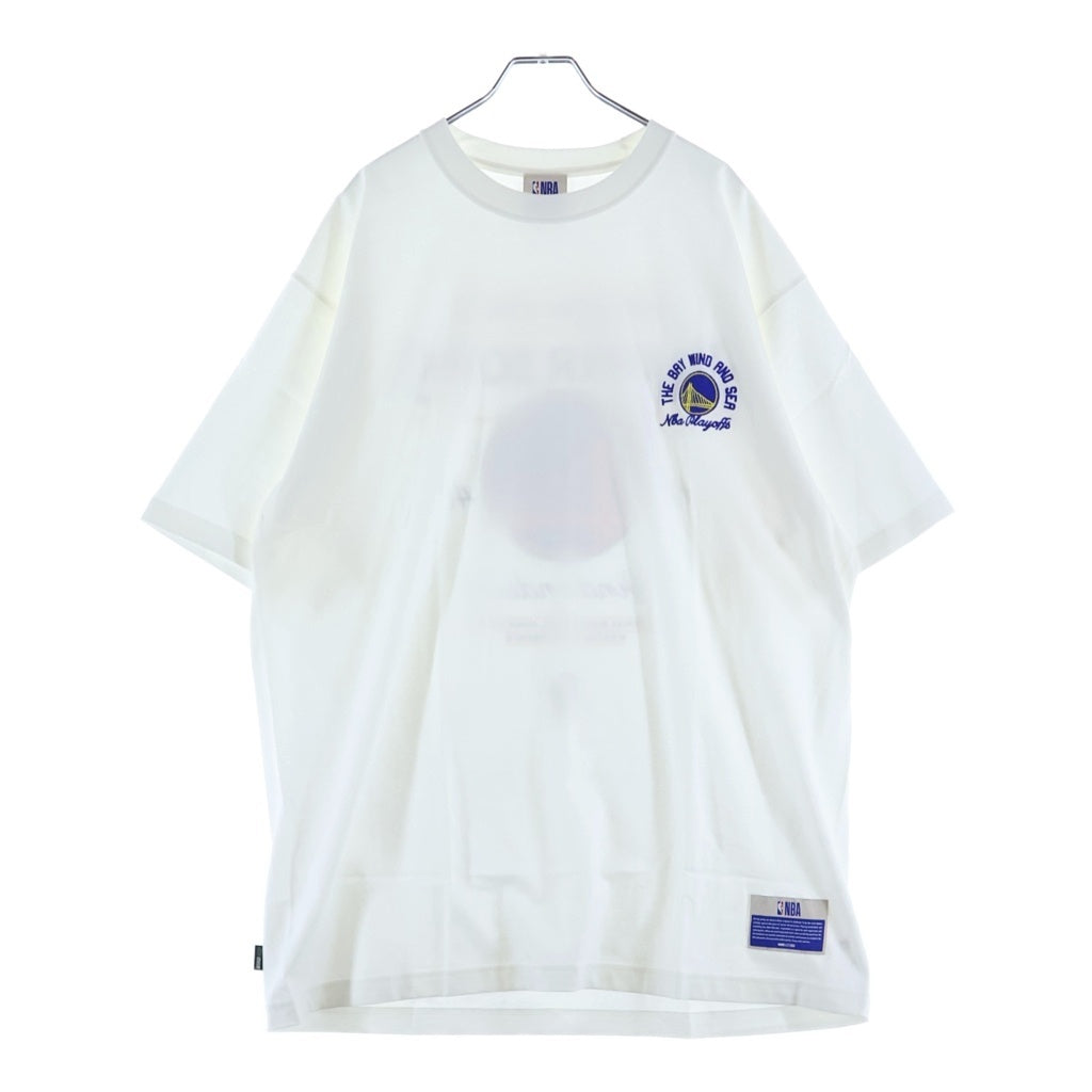 WIND AND SEA(ウィンダンシー) ×NBA PLAYOFFS TEE プレイオフ クルーネック半袖Tシャツカットソー ホワイト WDS-C-NBAPO-23-Q4-01
