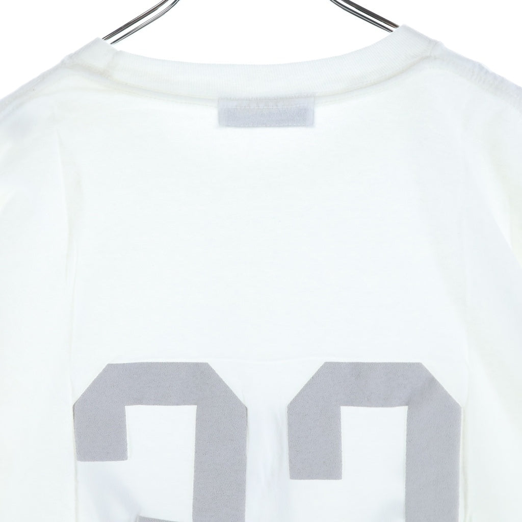 WIND AND SEA(ウィンダンシー) パフプリントクルーネック半袖Tシャツカットソー ホワイト WDS-LT80-18