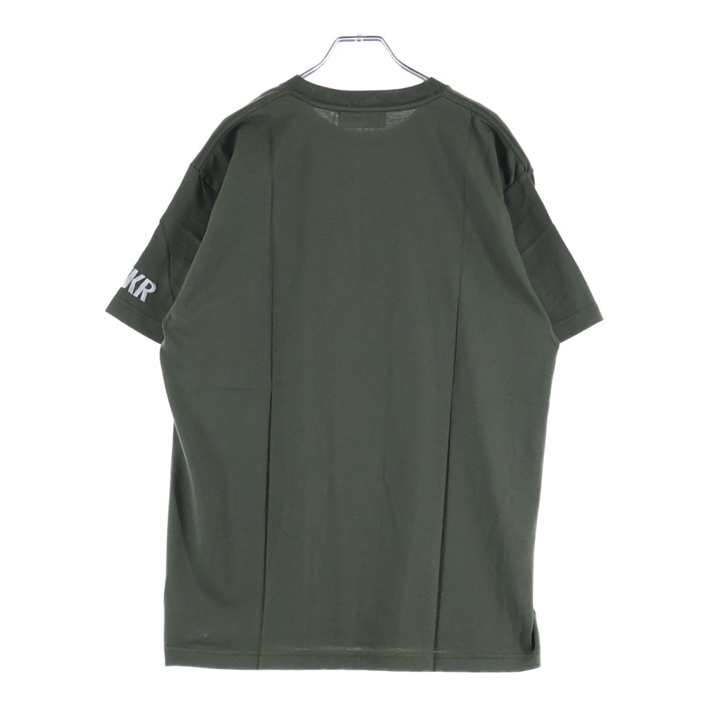 WIND AND SEA(ウィンダンシー) ×SNKR DUNK スニーカー ダンク プリント半袖Tシャツカットソー カーキ WDS-SNKR-03