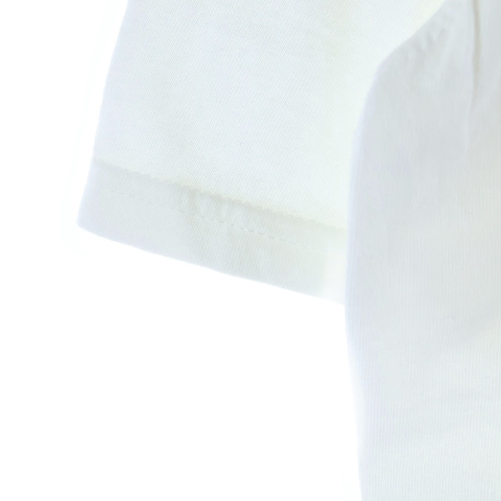 WIND AND SEA(ウィンダンシー) ×SATURDAYS SURF NYC サタデーズサーフ パームツリー 刺繍クルーネック半袖Tシャツカットソー ホワイト WDS-CS-286