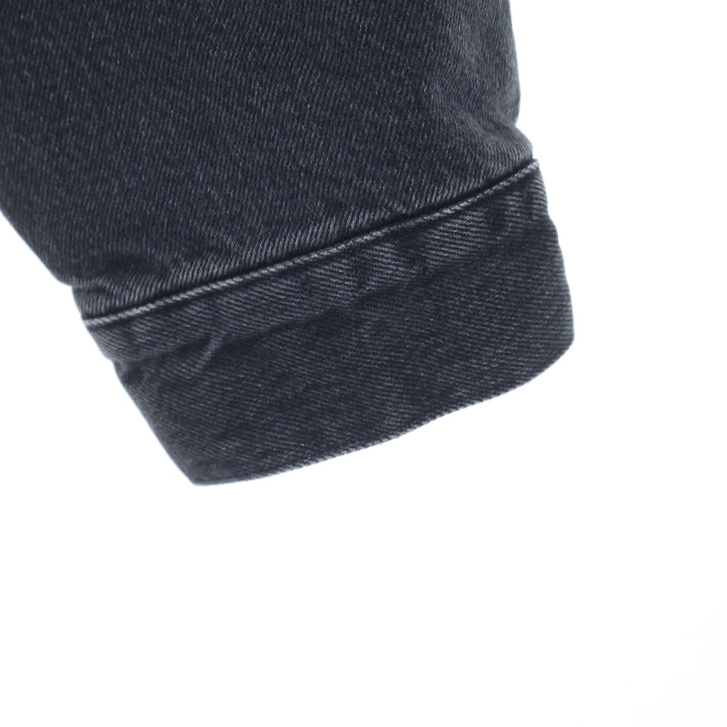 orslow(オアスロー) ORGANIC COTTON FLANNEL CHECK LINING BLACK DENIM JACKET フランネルライナー付き 3rd TYPE デニムジャケット ブラック 01-6105-D61S