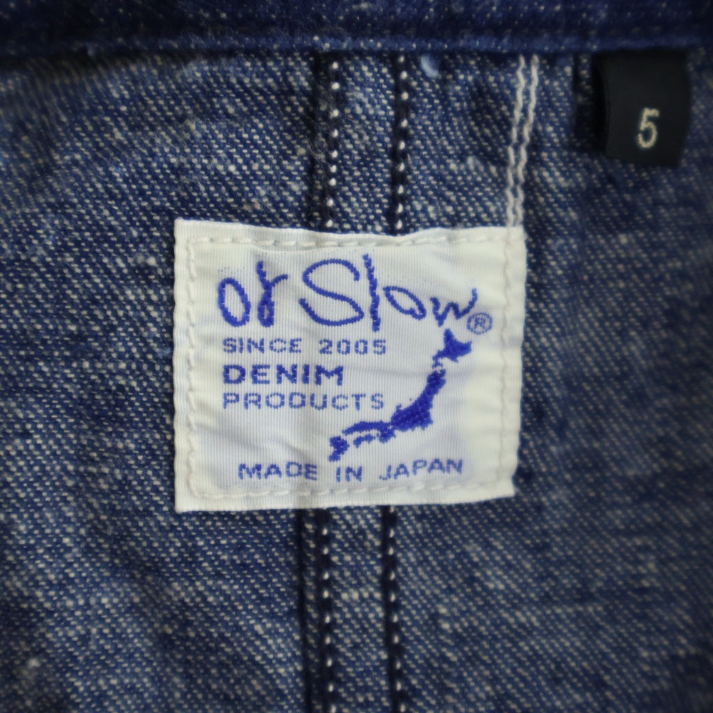 orslow(オアスロー) 1940s COVERALL デニムカバーオールジャケット ビッグサイズ 日本製 岡山ジーンズ インディゴ