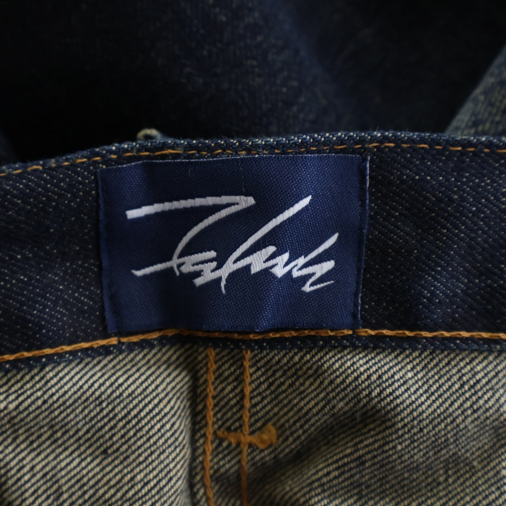 Levi's(リーバイス) ×FUTURA LABORATORIES 別注 501XX フューチュラ ペイント加工 ストレート デニムパンツ インディゴ