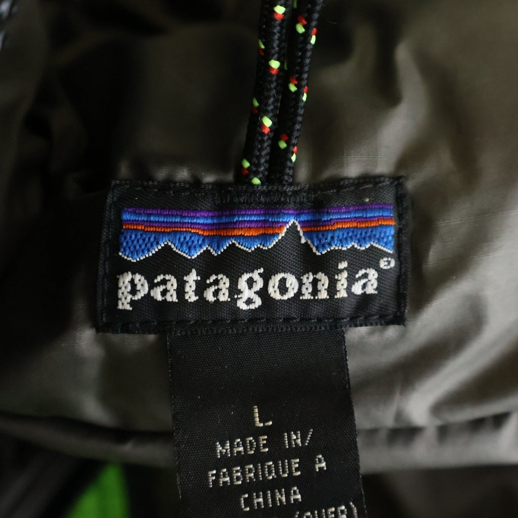 PATAGONIA(パタゴニア) 02AW DAS PARKA LIME GREEN ダスパーカ ジップアップフーデッド中綿ジャケット ライムグリーン 84097F02