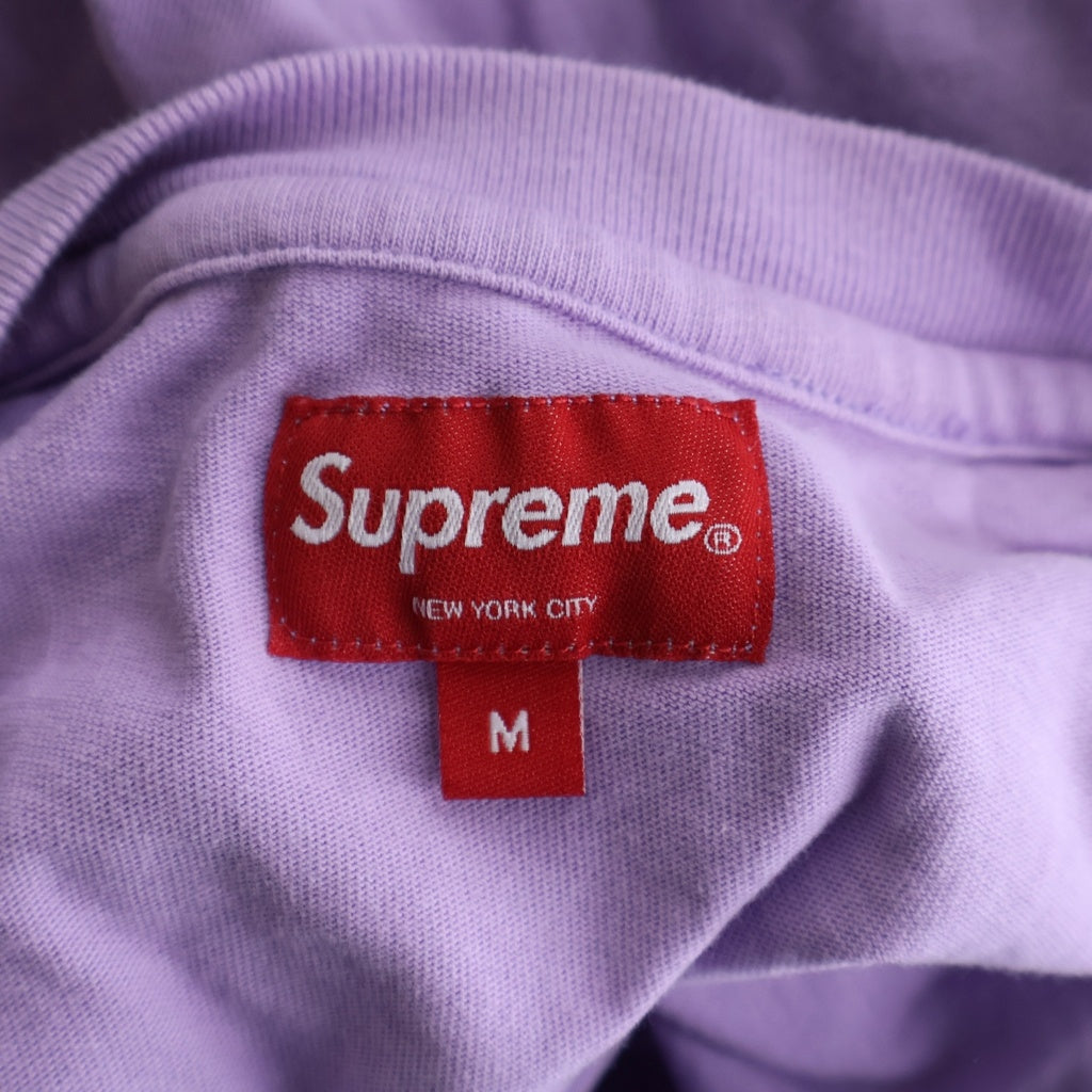 SUPREME(シュプリーム) 23SS Small Box Tee スモールボックスロゴ 半袖Tシャツ カットソー パープル