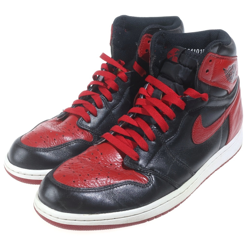 NIKE(ナイキ) 【観賞用 2016年製】AIR JORDAN 1 RETRO HIGH OG BRED