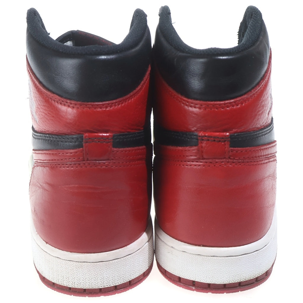 NIKE(ナイキ) 【観賞用 2016年製】AIR JORDAN 1 RETRO HIGH OG BRED