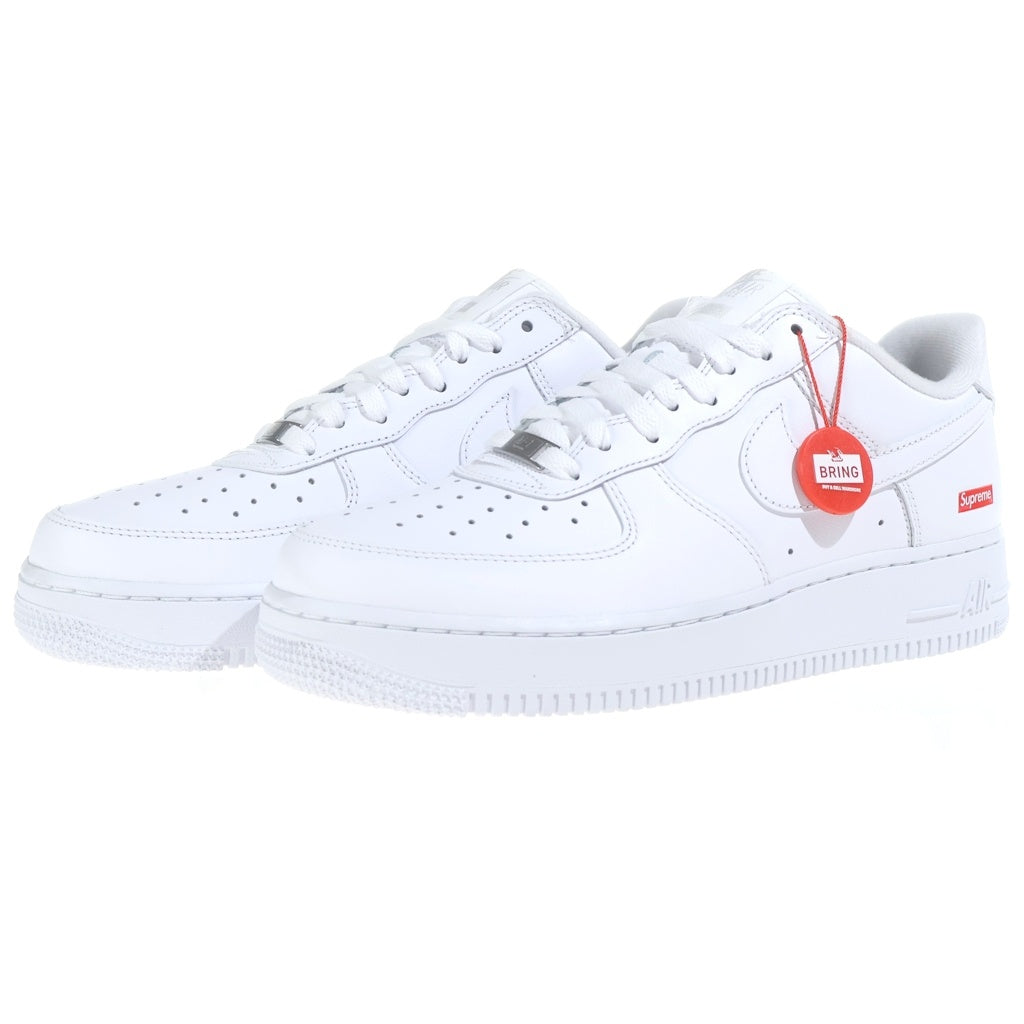 NIKE(ナイキ) ×Supreme AIR FORCE1 LOW CU9225-100 シュプリーム エアフォース1 ローカットスニーカー ホワイト US9.5/27.5cm