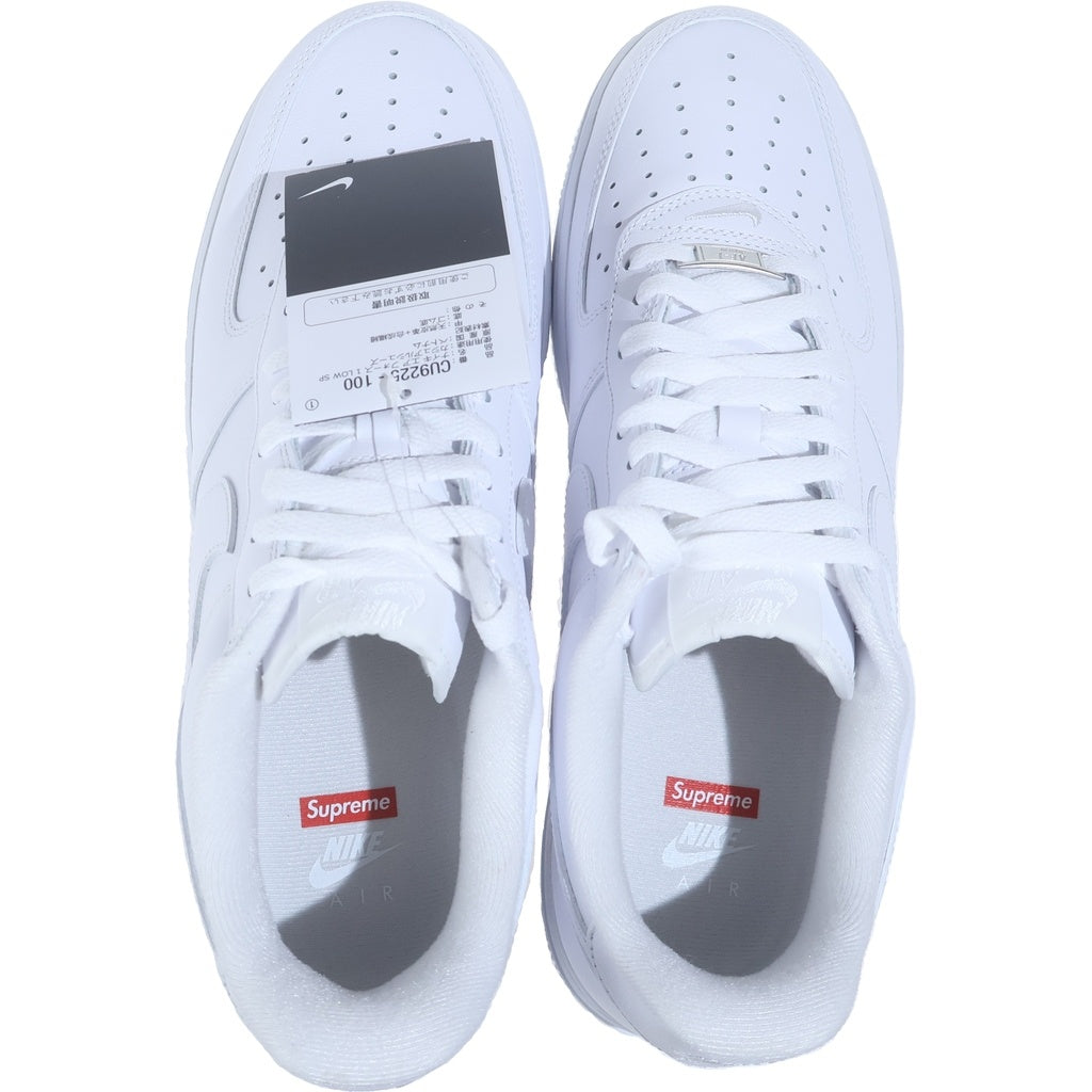 NIKE(ナイキ) ×Supreme AIR FORCE1 LOW CU9225-100 シュプリーム エアフォース1 ローカットスニーカー ホワイト US9.5/27.5cm