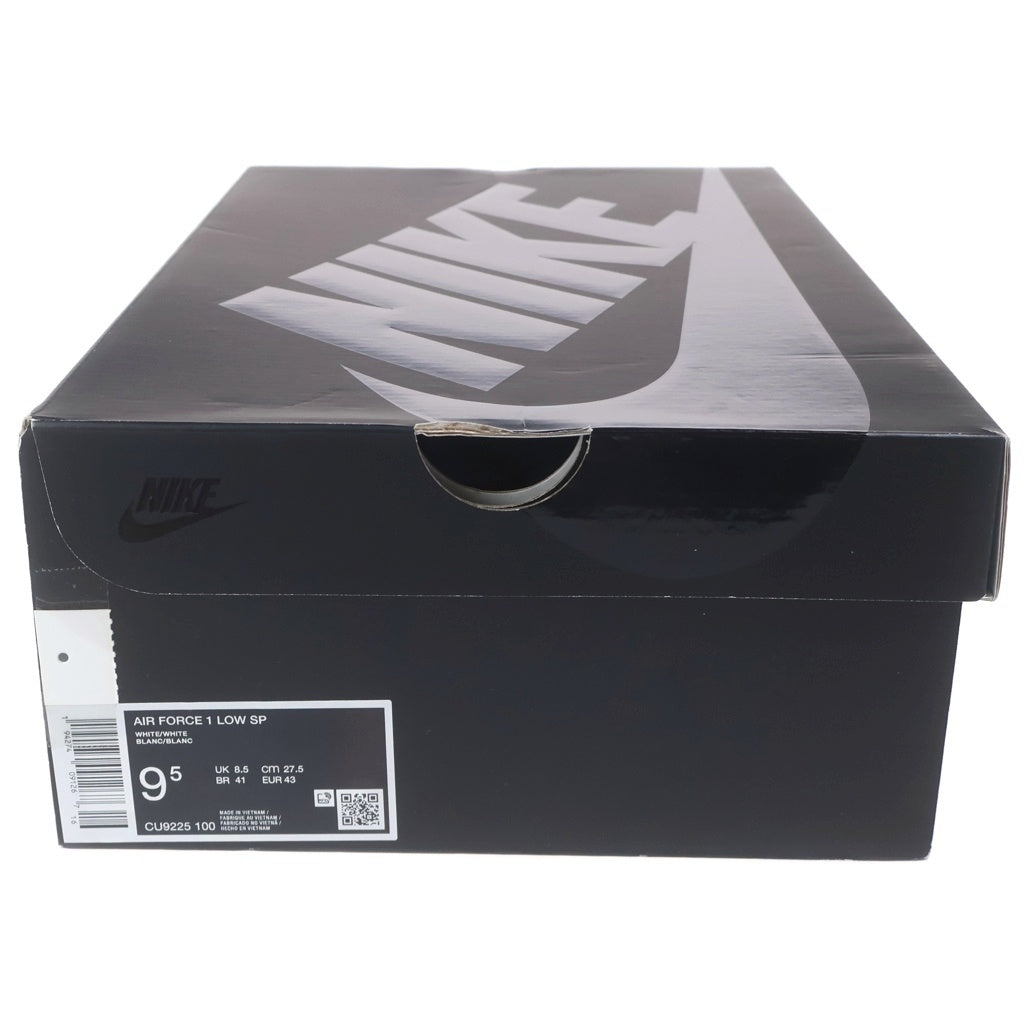 NIKE(ナイキ) ×Supreme AIR FORCE1 LOW CU9225-100 シュプリーム エアフォース1 ローカットスニーカー ホワイト US9.5/27.5cm