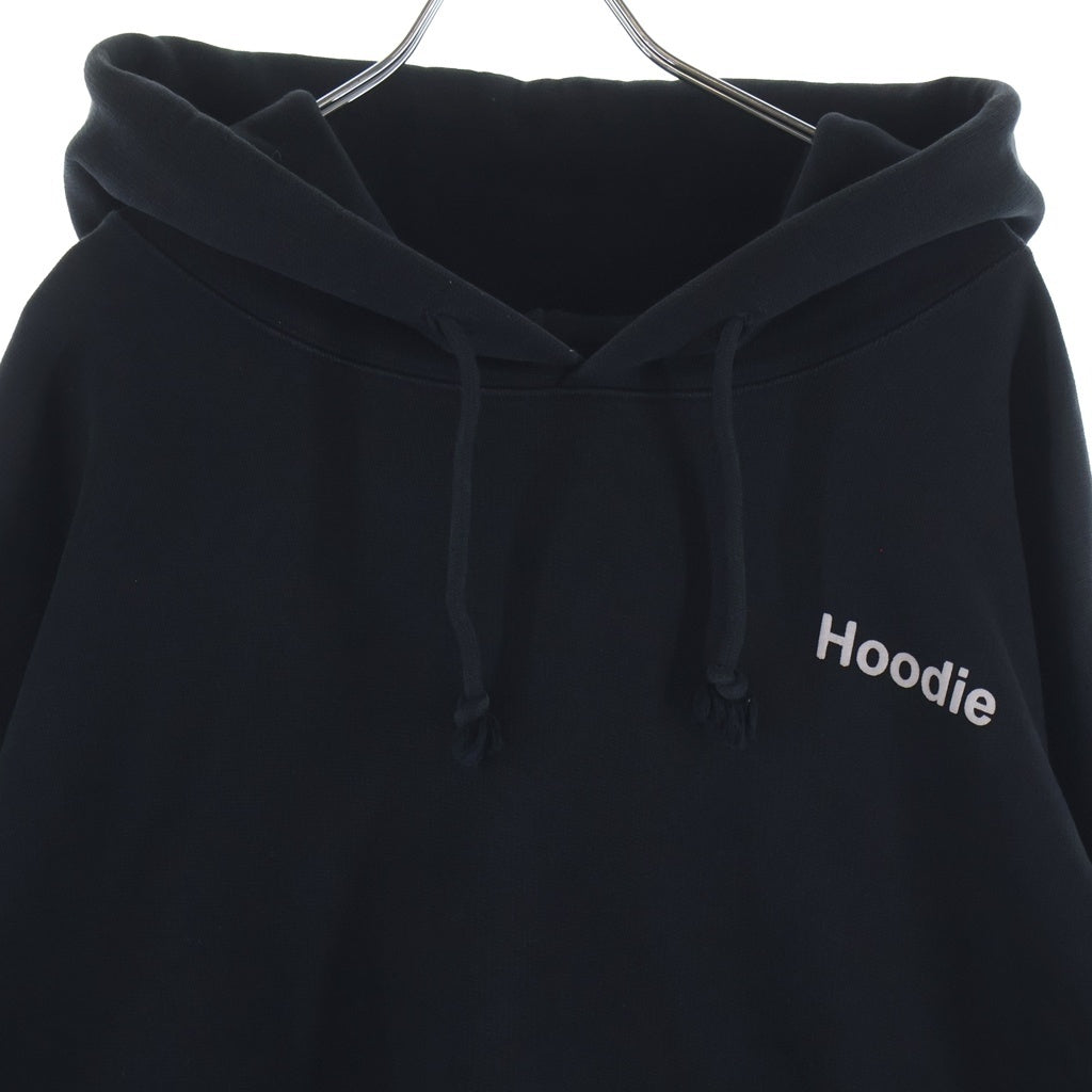 VETEMENTS(ヴェトモン) 21SS DEFINITION HOODIE 辞書 バックレタリング プリント スウェット プルオーバー パーカー ブラック UE51TR310B
