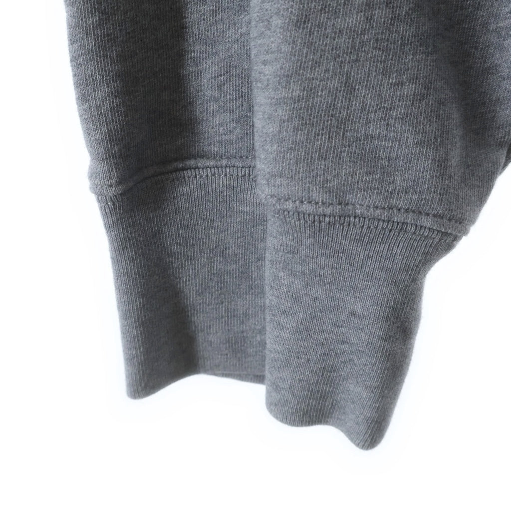 Acne Studios(アクネ ストゥディオズ) フェイス ロゴ パッチ プルオーバースウェットパーカー フーディー グレー FA-UX-SWEA000078