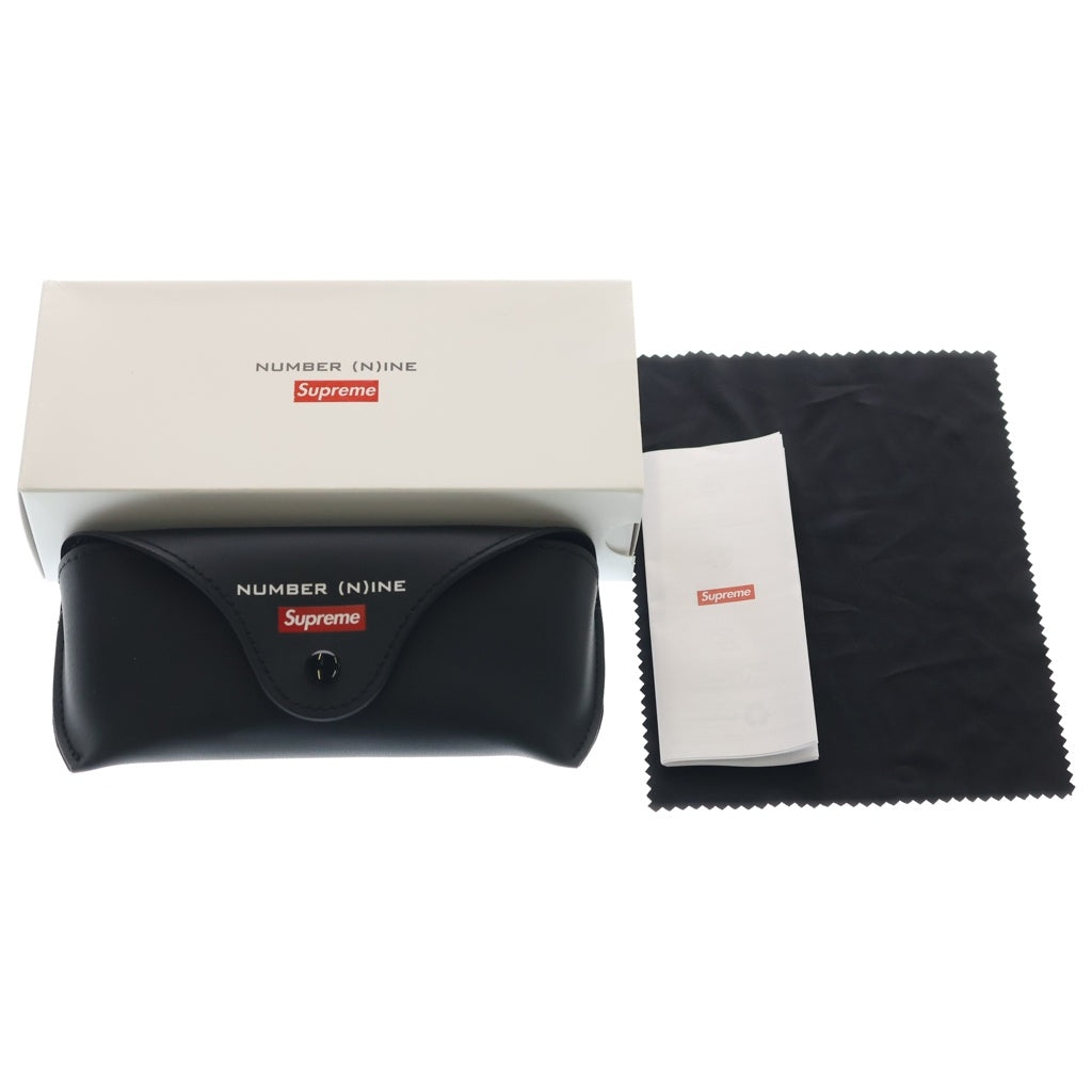 SUPREME(シュプリーム) 25AW ×Number (N)Ine Sunglasses ナンバーナイン サングラス アイウェア メガネ ブラック