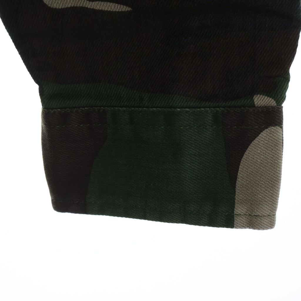 SUPREME(シュプリーム) 25AW Small Box Denim Shirt Woodland Camo ウッドランドカモ スモール ボックスロゴ デニム 長袖シャツ カーキ