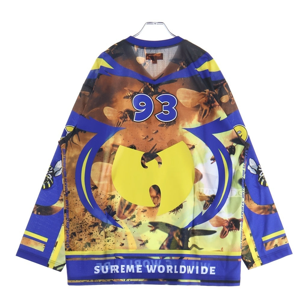 SUPREME(シュプリーム) 25AW Wu-Tang Clan Hockey Jersey ウータンクラン ホッケー ジャージ ロゴ ゲームシャツ マルチ