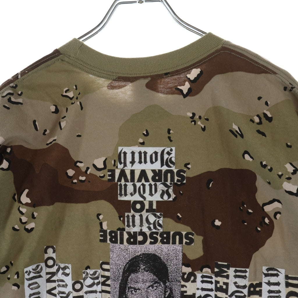 SUPREME(シュプリーム) 25AW Dash Snow Tee Chocolate Chip Camo ダッシュ スノウ チョコレートチップカモ 半袖Tシャツカットソー ブラウン
