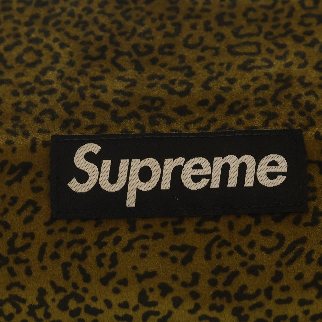 SUPREME(シュプリーム) 25AW Velvet Small Messenger Bag レオパード ベルベット スモール メッセンジャーバッグ ブラウン レディース
