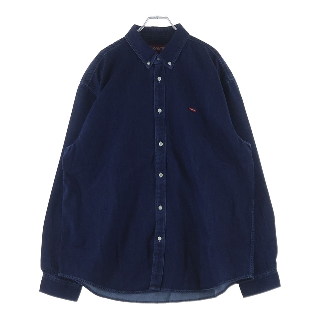 SUPREME(シュプリーム) 25AW Small Box Denim Shirt スモール ボックスロゴ デニム 長袖シャツ インディゴ