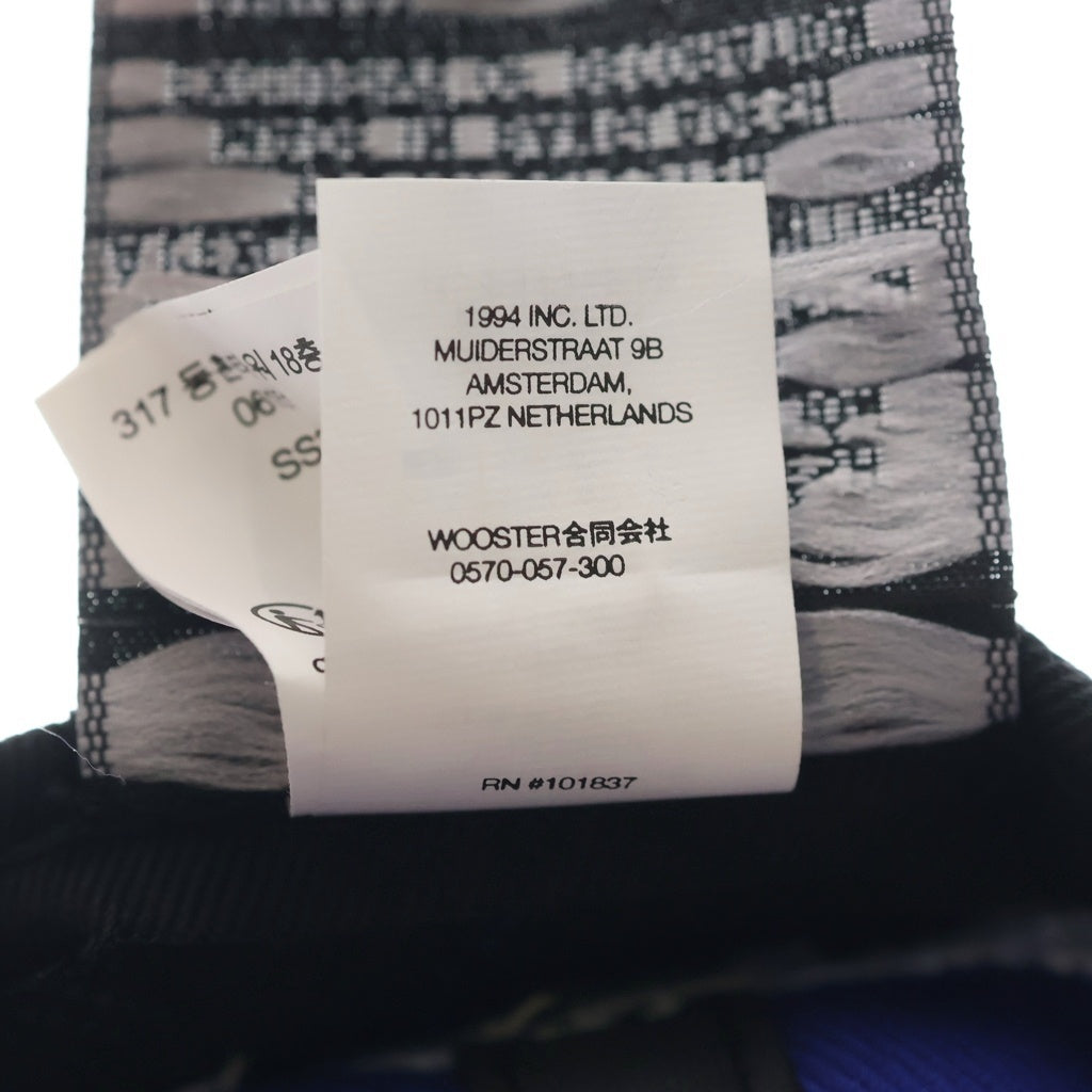 SUPREME(シュプリーム) 25SS ×New Era Bones Box Logo ボーン ボックスロゴ スケルトンデザイン ベースボールキャップ 帽子 ブルー
